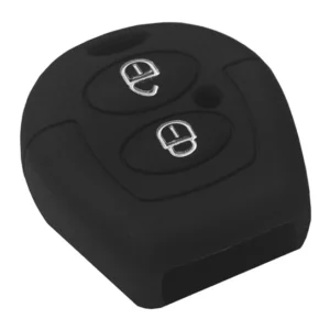 Θήκη κλειδιού για αυτοκίνητα Volkswagen 1001-08, εύκαμπτη, μαύρη