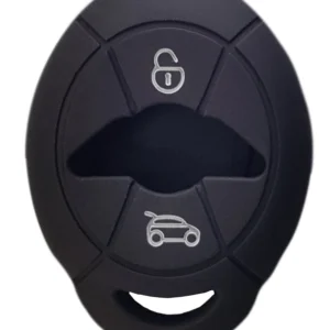 Θήκη κλειδιού για αυτοκίνητα BMW 1004-07, εύκαμπτη, μαύρη