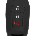 Θήκη κλειδιού για αυτοκίνητα Ford 1011-07, εύκαμπτη, μαύρη