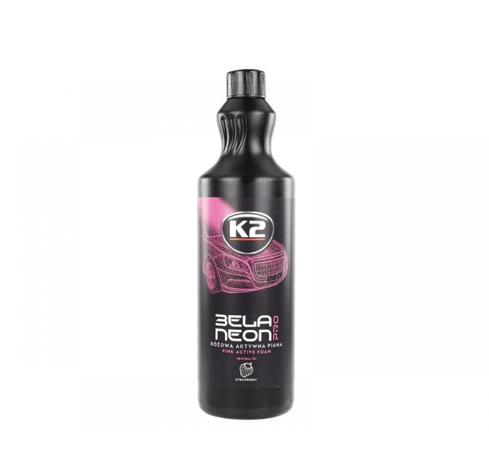 K2 Σαμπουάν Πλυσίματος Αυτοκινήτου Ενεργού Αφρού με Άρωμα Φράουλα 1L