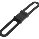 POWERTECH ελαστικό κλιπ συγκράτησης φακού ποδηλάτου BIKE-0019, μαύρο