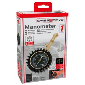 Swiss Drive Αναλογικός Μετρητής Πίεσης Ελαστικών 60 psi