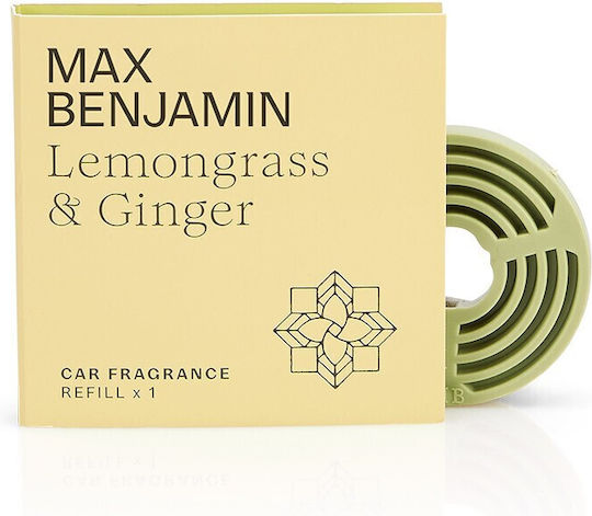 Αρωματική κάρτα για ντουλάπες & συρτάρια, Lemongrass & Ginger - Max Benjamin