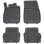 Λαστιχένια πατάκια FORD Fiesta VII (2017-2023) / FORD Ecosport II (2012-2018) / FORD Puma / Hybrid (2019+) - τύπου σκαφάκι - 4τμχ., Rezaw Plast