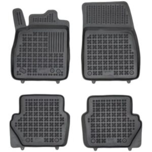 Λαστιχένια πατάκια FORD Fiesta VII (2017-2023) / FORD Ecosport II (2012-2018) / FORD Puma / Hybrid (2019+) - τύπου σκαφάκι - 4τμχ., Rezaw Plast