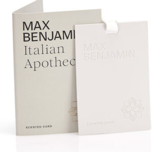 Αρωματική κάρτα για ντουλάπες & συρτάρια, Italian Apothecary - Max Benjamin