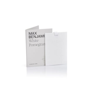 Αρωματική κάρτα για ντουλάπες & συρτάρια, White Pomegranete - Max Benjamin