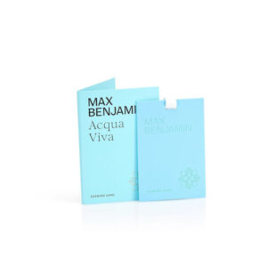 Αρωματική κάρτα για ντουλάπες & συρτάρια, Acqua Viva - Max Benjamin