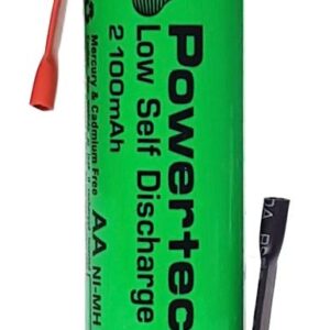 Powertech Επαναφορτιζόμενη Μπαταρία Ni-MH AA 1.2V 2100mAh με Λαμάκια PT-792
