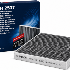 BOSCH 1987432537 (R2537) Φίλτρο Καμπίνας Ενεργού Άνθρακα – Υψηλής Απόδοσης για Fiat Punto & Opel Corsa