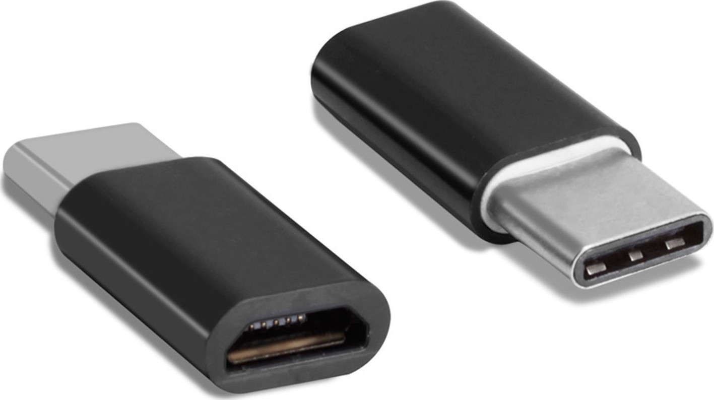Powertech Μετατροπέας USB-C male σε micro USB female 1τμχ CAB-UC019 1τμχ