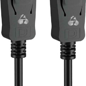 Powertech Cable DisplayPort male - DisplayPort male 3m Μαύρο (CAB-DP048)