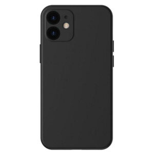 Baseus Liquid Jelly Back Cover Σιλικόνης Μαύρο (iPhone 12 Pro)