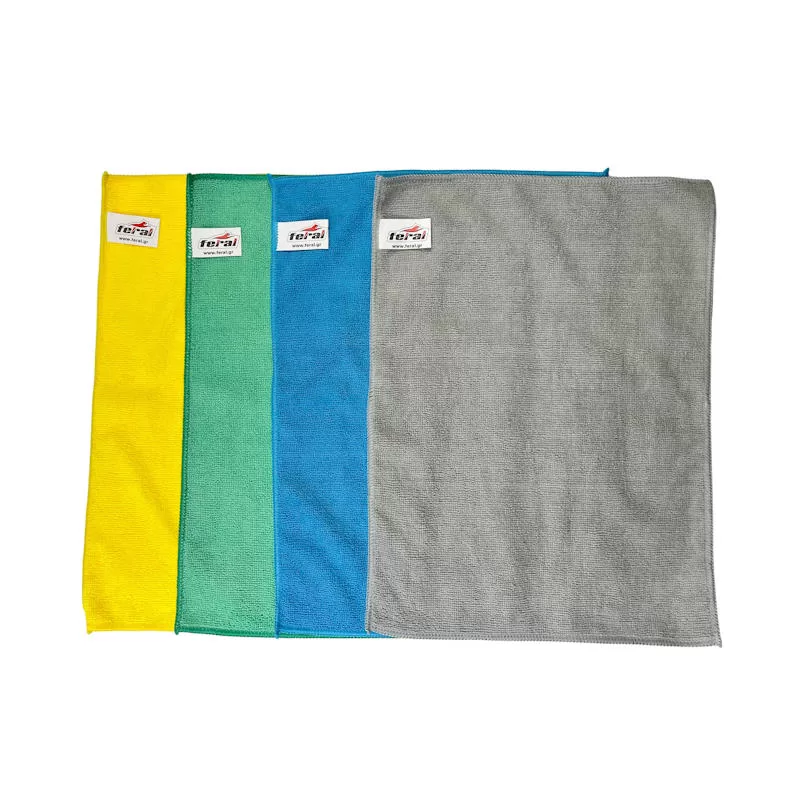 Πετσέτες Microfiber Feral Detailing Pro 40x30cm 230gsm Χρωματιστά 100Τεμάχια/Σετ - Image 2