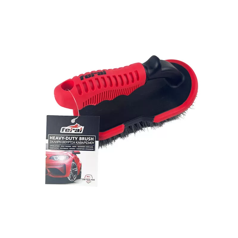 Βούρτσα Feral Detailing Pro Για Σκληρές Επιφάνειες 19cm