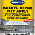 ISOCRYL REPAIR WET APPLY Επισκευαστικό στεγανωτικό για υγρές & στεγνές επιφάνειες
