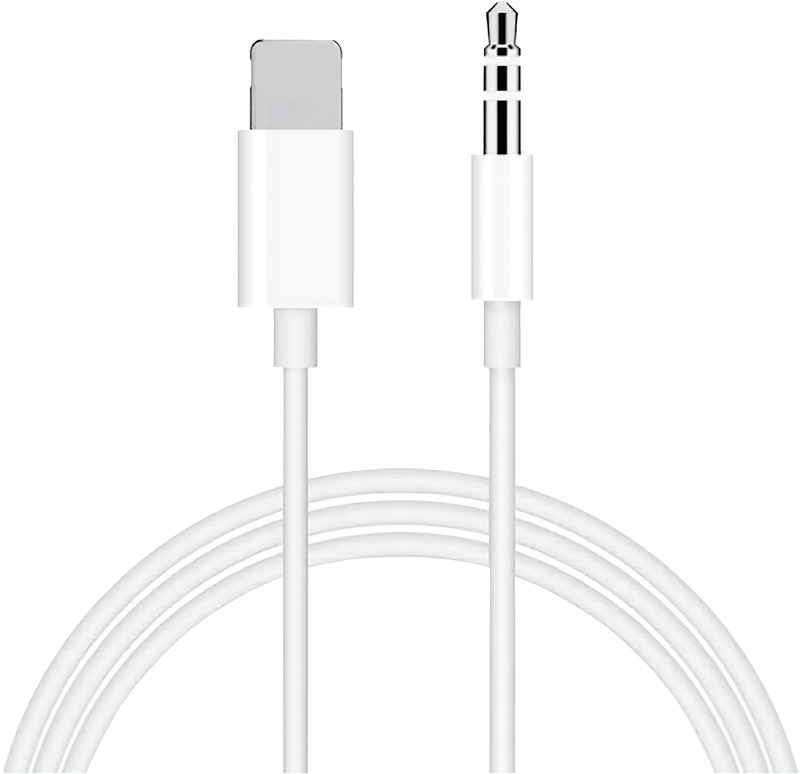 Cartech Καλώδιο Ήχου AUX σε Lightning 3.5mm 1.5m Λευκό 29633 - Image 2