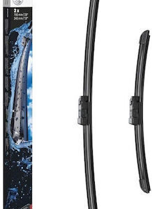 Bosch Aerotwin A404S Σετ Μπροστινοί Υαλοκαθαριστήρες Αυτοκινήτου 700mm/340mm