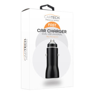 USB CAR CHARGER PD 3.0 & USB FAST CHARGE PREMIUM SERIES CARTECH