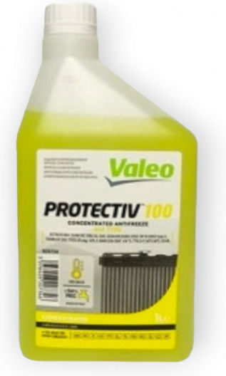 Valeo Συμπυκνωμένο Αντιψυκτικό Υγρό Ψυγείου Αυτοκινήτου G12+ Κίτρινο Χρώμα 1lt