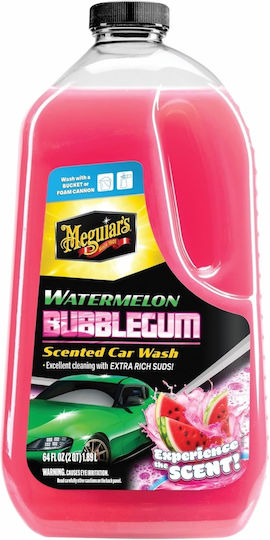 Meguiar's Watermelon Bubblegum Ουδέτερο Σαμπουάν Πρόπλυσης Αυτοκινήτου Ενεργού Αφρού με Άρωμα Καρπούζι / Τσιχλόφουσκα 1,89L - Image 4