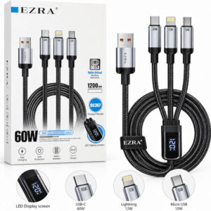 Fashion-wear Ezra DC367 Καλώδιο Φόρτισης 60W